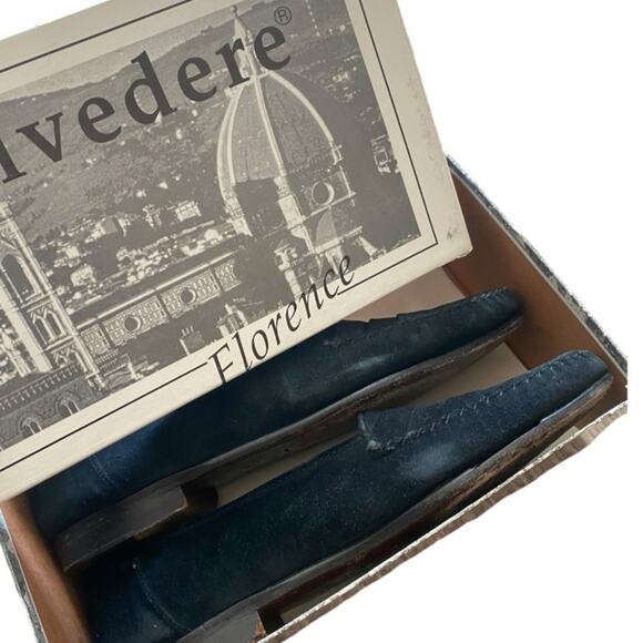 Belvedere Florence Men’s shoes 13 Black Suede - Picture 5 of 6